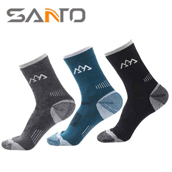 2 pairs/lot santo s017 outdoor 45% merino wool hiking socks men sports socks warm spring winter fit to size 39-43, Black
2 pairs/lot santo s017 outdoor 45% merino wool hiking socks men sports socks warm spring winter fit to size 39-43, Black