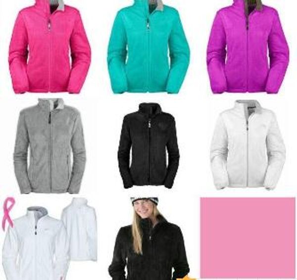 2019 women's fleece zipper jackets fashion outdoor pink ribbon windproof black white jacket outwear coat, Black;brown
2019 women's fleece zipper jackets fashion outdoor pink ribbon windproof black white jacket outwear coat, Black;brown