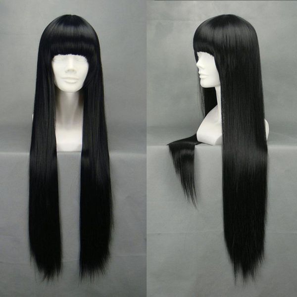beauty hair 80cm long straight girl flat bang cosplay costume wig daily hair, Black;brown
beauty hair 80cm long straight girl flat bang cosplay costume wig daily hair, Black;brown