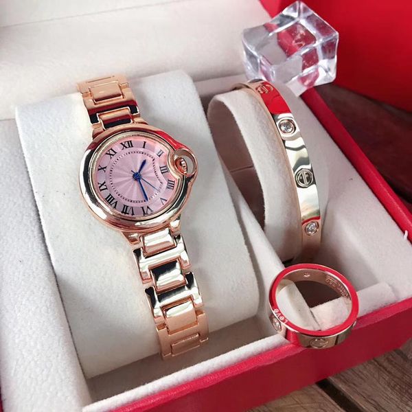 Brand 3 et dre women watch bracelet ring luxury ro e gold tainle teel band wri t watche for ladie gift relogio feminino 
Brand 3 et dre women watch bracelet ring luxury ro e gold tainle teel band wri t watche for ladie gift relogio feminino