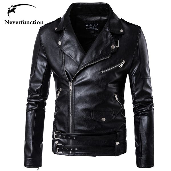 

2017 men biker faux leather jackets casual motorcycle slim men stitching pu leather jackets waterproof windbreak, Black;brown