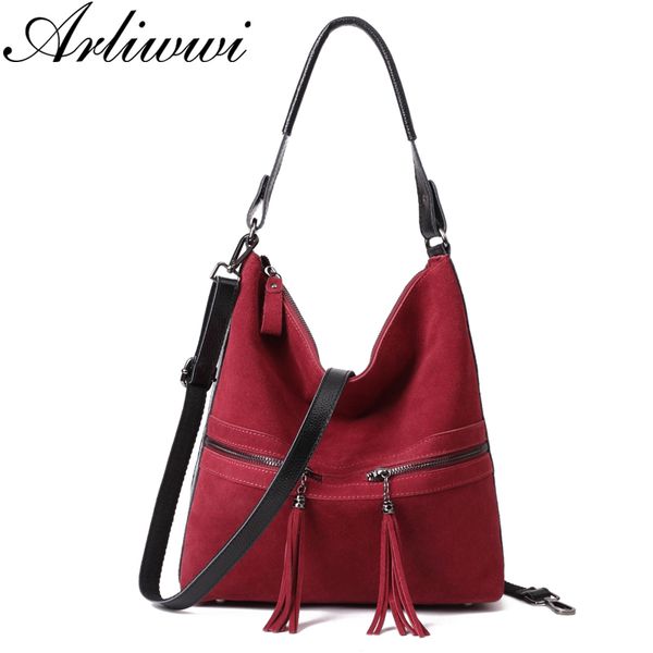 arliwwi brand 100% real suede cow leather hobos designer female shoulder bags for women new d18102407
arliwwi brand 100% real suede cow leather hobos designer female shoulder bags for women new d18102407