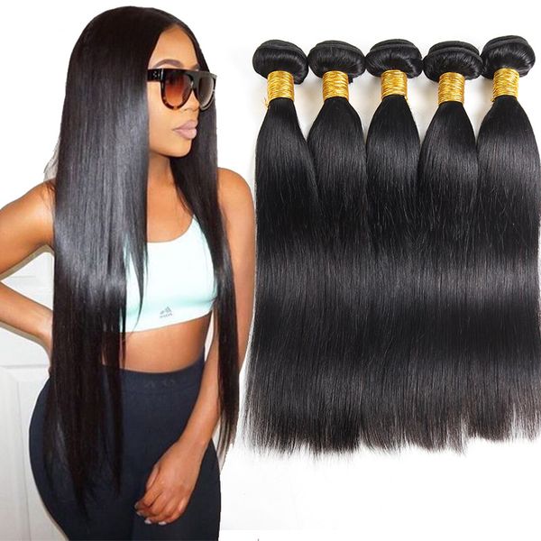 mink brazilian 5bundles straight hair weaves 100% unprocessed human hair bundles peruvian malaysian indian human hair extension, Black
mink brazilian 5bundles straight hair weaves 100% unprocessed human hair bundles peruvian malaysian indian human hair extension, Black