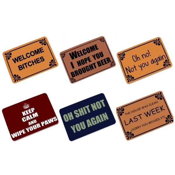 40x60cm funny letters welcome home entrance floor rug non-slip doormat carpet door mat
40x60cm funny letters welcome home entrance floor rug non-slip doormat carpet door mat