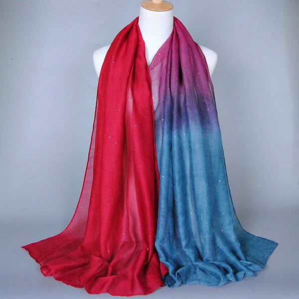 women cotton and linen voile scarf shawl autumn winnter female long gold stamping gradual change scarf women shawls 17 colors
women cotton and linen voile scarf shawl autumn winnter female long gold stamping gradual change scarf women shawls 17 colors