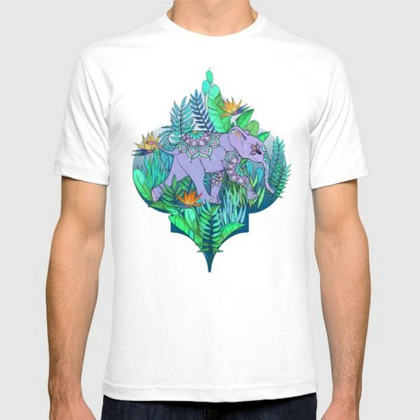 new fashion little elephant on a jungle printing cotton o neck mens short sleeve mens tshirt male tees wholesale, White;black
new fashion little elephant on a jungle printing cotton o neck mens short sleeve mens tshirt male tees wholesale, White;black