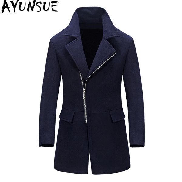 ayunsue woolen coat men winter wool jacket men's coat casual mens coats overcoats new arrival 2018 outwear abrigo hombre kj242, Black
ayunsue woolen coat men winter wool jacket men's coat casual mens coats overcoats new arrival 2018 outwear abrigo hombre kj242, Black