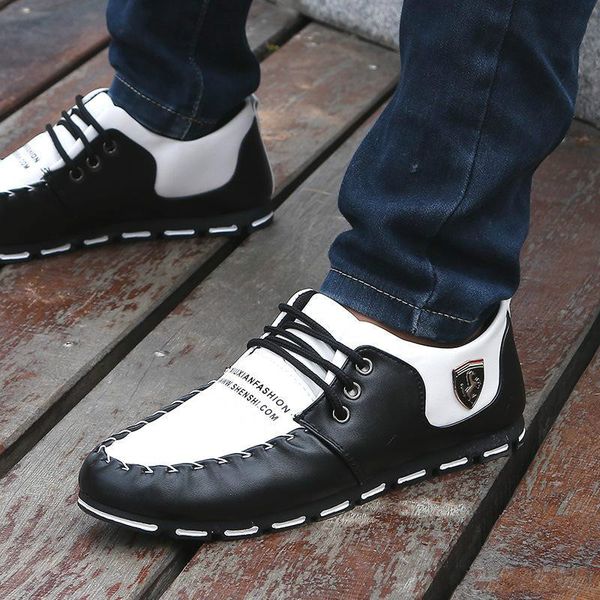 men driving fashion casual casual shoes leather men loafers shoes fashion flats loafers luxury 2017 new quality high moccasin lbaid, Black
men driving fashion casual casual shoes leather men loafers shoes fashion flats loafers luxury 2017 new quality high moccasin lbaid, Black