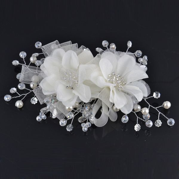 korean handmade crystal flower pearl wedding tiara wedding dress accessories bridal jewelry, Golden;white
korean handmade crystal flower pearl wedding tiara wedding dress accessories bridal jewelry, Golden;white