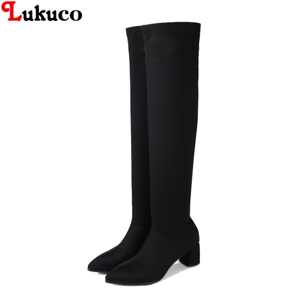 russian popular design pumps autumn shoes stretch fabric over the knee boot size 40 41 42 43 handmade women botas, Black
russian popular design pumps autumn shoes stretch fabric over the knee boot size 40 41 42 43 handmade women botas, Black