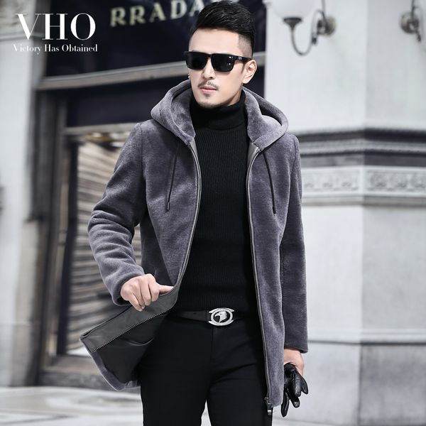 vho plus size natural real fur lamb wool coat for men long hooded fashion shearling motorcycle genuine leather jacket warm thick, Black
vho plus size natural real fur lamb wool coat for men long hooded fashion shearling motorcycle genuine leather jacket warm thick, Black