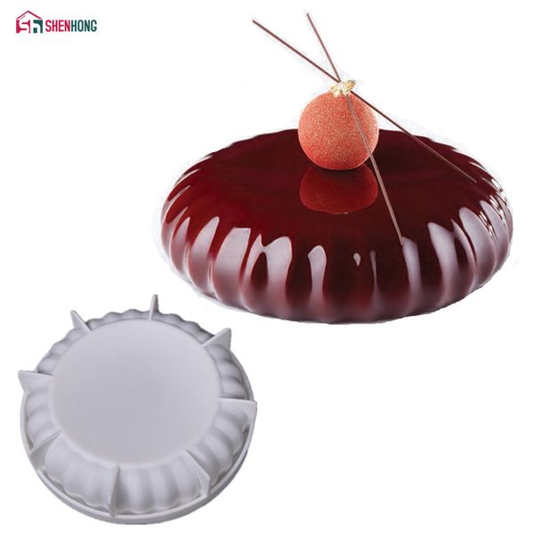 shenhong silicone round cake mold pan for baking chocolate sponge cakes mousse dessert cake decorating tools molds
shenhong silicone round cake mold pan for baking chocolate sponge cakes mousse dessert cake decorating tools molds