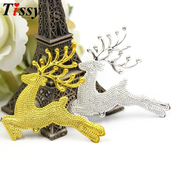 12pcs/lot gold & silver elk christmas tree pendant ornaments for home christmas tree party decorations diy kids gifts supplies
12pcs/lot gold & silver elk christmas tree pendant ornaments for home christmas tree party decorations diy kids gifts supplies