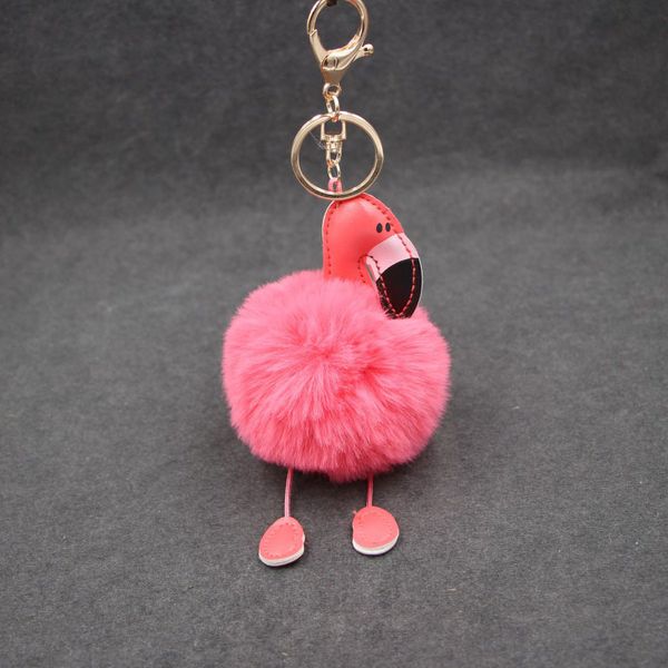 handmade cute pompon women bag pink flamingo keychain bunny fur keychain charm handbag pendant accessories boutique gift, Silver
handmade cute pompon women bag pink flamingo keychain bunny fur keychain charm handbag pendant accessories boutique gift, Silver