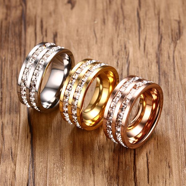 wedding ring stunning 8mm rose gold/gold color eternity stainless steel ring with cz for women/men comfort fit sale, Slivery;golden
wedding ring stunning 8mm rose gold/gold color eternity stainless steel ring with cz for women/men comfort fit sale, Slivery;golden