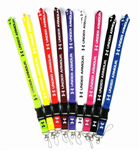 

U a fa hion clothing lanyard detachable under keychain neck torp ipod camera trap badge cell 9 color can pick