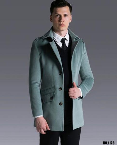 men qiu dong han edition business english new fashion boutique personality single-breasted cloth cashmere coat / s-6xl, Black
men qiu dong han edition business english new fashion boutique personality single-breasted cloth cashmere coat / s-6xl, Black