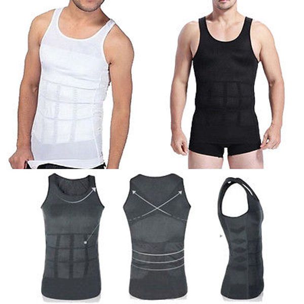 men's slim body shaper tummy belly fatty underwear vest t shirt corset shapewear sleeveless o-neck blusas, Black;brown
men's slim body shaper tummy belly fatty underwear vest t shirt corset shapewear sleeveless o-neck blusas, Black;brown