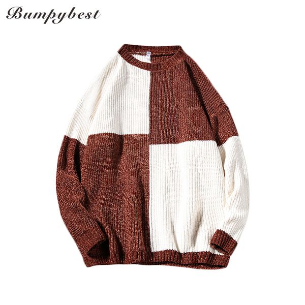 bumpybeast brand 2018 casual pullovers men's sweater classic pull homme turtleneck geometric splicing o-neck sweater male my811, White;black
bumpybeast brand 2018 casual pullovers men's sweater classic pull homme turtleneck geometric splicing o-neck sweater male my811, White;black
