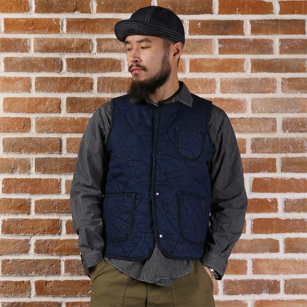 fashion vintage winter cotton-padded vest with many pockets sleeveless cotton parka outerwear denim vests coat men colete tatico wholesale, Black;white
fashion vintage winter cotton-padded vest with many pockets sleeveless cotton parka outerwear denim vests coat men colete tatico wholesale, Black;white