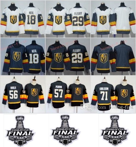 2018 stanley cup patch vegas golden knights 29 fleury 18 james neal 56 erik haula 57 perron 71 william karlsson blank kids jerseys, Black;red
2018 stanley cup patch vegas golden knights 29 fleury 18 james neal 56 erik haula 57 perron 71 william karlsson blank kids jerseys, Black;red