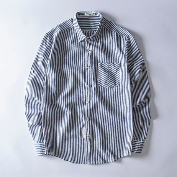 2018 осень с длинными рукавами полосатая рубашка мужская мода повседневная отложным воротником рубашки мужской -4xl льняная рубашка мужская, White;black
2018 осень с длинными рукавами полосатая рубашка мужская мода повседневная отложным воротником рубашки мужской -4xl льняная рубашка мужская, White;black