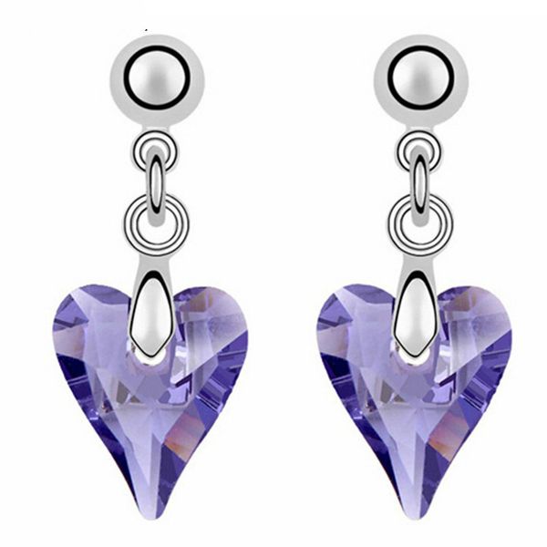 heart women drop earrings crystal from swarovski elements wedding jewelry valentine's day gift white gold plated 4852, Silver
heart women drop earrings crystal from swarovski elements wedding jewelry valentine's day gift white gold plated 4852, Silver