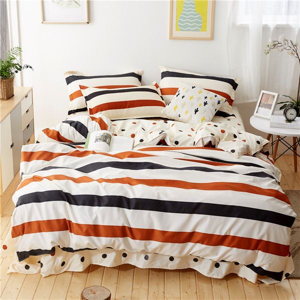 new cartoon duvet cover set 3/4 pcs soft quilts cover bedding set striped style full twin king size flat sheet bedclothes
new cartoon duvet cover set 3/4 pcs soft quilts cover bedding set striped style full twin king size flat sheet bedclothes