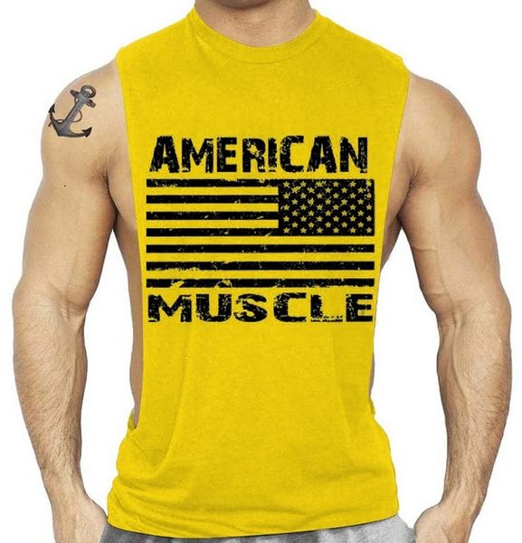 O-Neck Stylish Men Sleeveless Vest Summer National Flag Printed Undershirt Cotton Bodybuilding Shirt Men 'S Streetwear Stringer
O-Neck Stylish Men Sleeveless Vest Summer National Flag Printed Undershirt Cotton Bodybuilding Shirt Men 'S Streetwear Stringer
