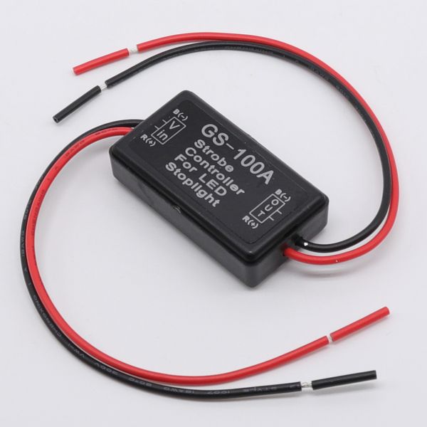 10x flash strobe controller flasher 12--24v for led flashing back rear brake slight lamp car accessories gs-100a
10x flash strobe controller flasher 12--24v for led flashing back rear brake slight lamp car accessories gs-100a