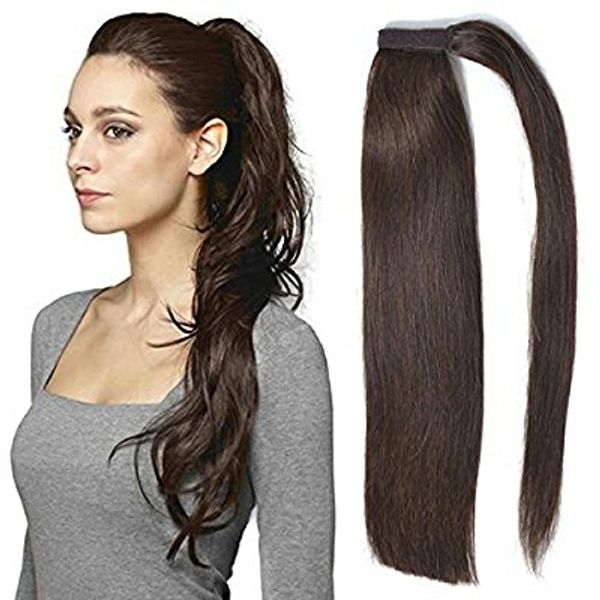 malaysian hair clip in hair wrap around straight poney tail hairpieces real hair tail extension 140g, Black
malaysian hair clip in hair wrap around straight poney tail hairpieces real hair tail extension 140g, Black