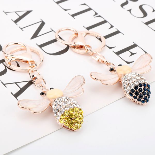 dongsheng crystal rhinestone bee honey keychains keyring women car bag charms trinket key ring pendant christmas jewellery -50, Silver
dongsheng crystal rhinestone bee honey keychains keyring women car bag charms trinket key ring pendant christmas jewellery -50, Silver