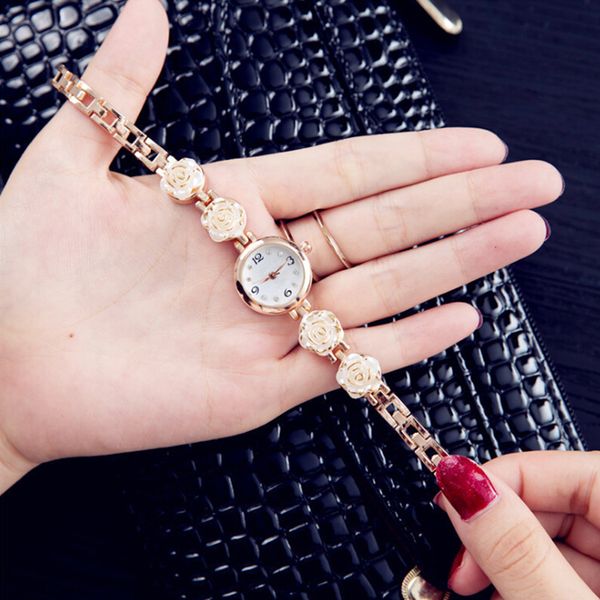 fashion gold alloy cuff bangle rhinestones flower women's bracelet watch luxury casual clock ladies wrist watch, Slivery;brown
fashion gold alloy cuff bangle rhinestones flower women's bracelet watch luxury casual clock ladies wrist watch, Slivery;brown