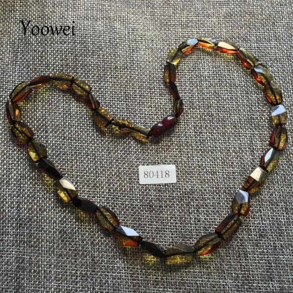 yoowei natural green amber necklace for women genuine original beads healing gift 100% real baltic amber jewelry wholesale, Silver
yoowei natural green amber necklace for women genuine original beads healing gift 100% real baltic amber jewelry wholesale, Silver