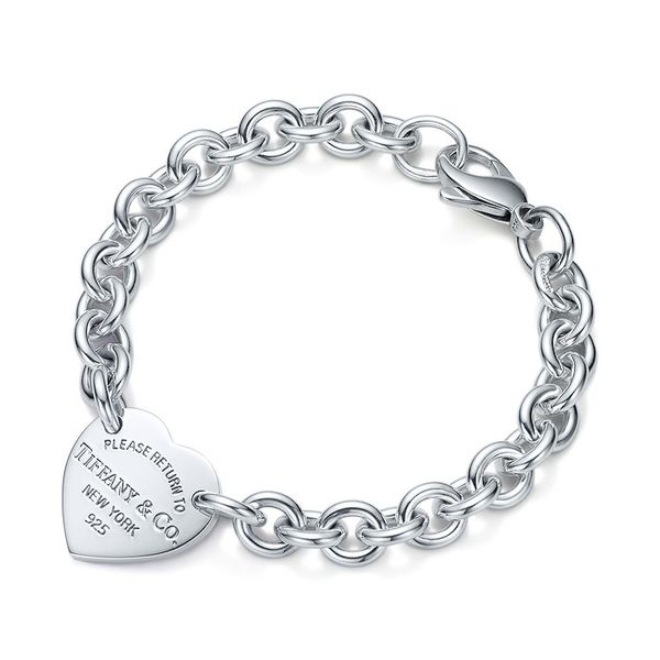 Celebrity de ign ilverware bracelet women letter heart haped bracelet jewelry with box, Golden;silver
Celebrity de ign ilverware bracelet women letter heart haped bracelet jewelry with box, Golden;silver