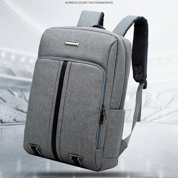 men's large-capacity business computer backpack school bag for high school college students
men's large-capacity business computer backpack school bag for high school college students