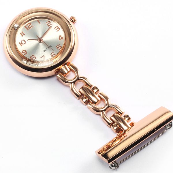 luxury crystal rose gold stainless steel nurses pin fob watch clip-on hanging brooch round quartz pocket watch men women relogio, Slivery;golden
luxury crystal rose gold stainless steel nurses pin fob watch clip-on hanging brooch round quartz pocket watch men women relogio, Slivery;golden