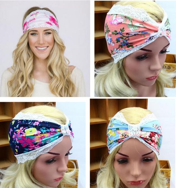 new boho style women fashion lace headbands beauitful floral printed headwrap sport yogo hair bands wide elastic 15 color quality, Silver
new boho style women fashion lace headbands beauitful floral printed headwrap sport yogo hair bands wide elastic 15 color quality, Silver
