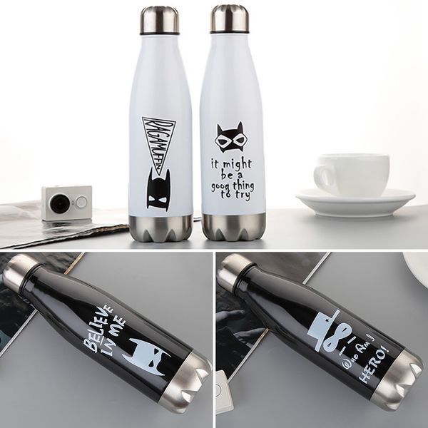 500ml stainless steel water cup vacuum insulated water bottle sports 304 cola bowling shape travel mugs can provided fba shipping wx9-234
500ml stainless steel water cup vacuum insulated water bottle sports 304 cola bowling shape travel mugs can provided fba shipping wx9-234
