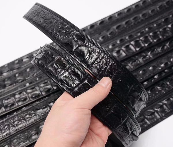classical designer exotic alligator skin 2 inches men belt without buckle male wide belt genuine crocodile leather man belts, Black;brown
classical designer exotic alligator skin 2 inches men belt without buckle male wide belt genuine crocodile leather man belts, Black;brown