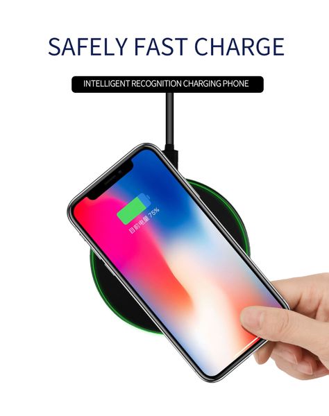 Original High Quality Universal Wireless Charger 15W Zinc Alloy Wireless Fast Charging for Iphone X Samsung Gionee Xiaomi with USB Cable
Original High Quality Universal Wireless Charger 15W Zinc Alloy Wireless Fast Charging for Iphone X Samsung Gionee Xiaomi with USB Cable
