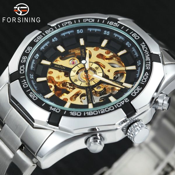 fossining golden skeleton automatic watches for men mechanical wristwatches silver stainless steel watch band, Slivery;brown
fossining golden skeleton automatic watches for men mechanical wristwatches silver stainless steel watch band, Slivery;brown
