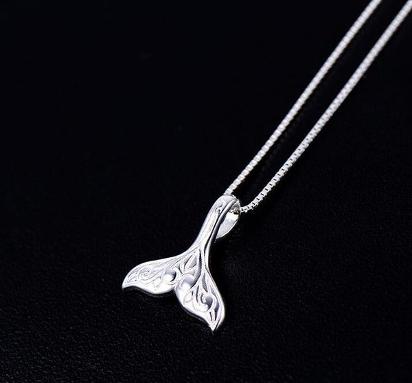 whole saleshuangshuo ethnic whale tail pendant necklace for women lovely mermaid tail choker necklace mermaid long chain collier, Silver
whole saleshuangshuo ethnic whale tail pendant necklace for women lovely mermaid tail choker necklace mermaid long chain collier, Silver