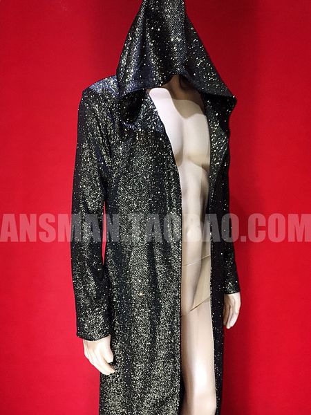 gogo atmospheric coat bar nightclub ds men black gold super blush burns long cloak stage performance clothing, Tan;black
gogo atmospheric coat bar nightclub ds men black gold super blush burns long cloak stage performance clothing, Tan;black