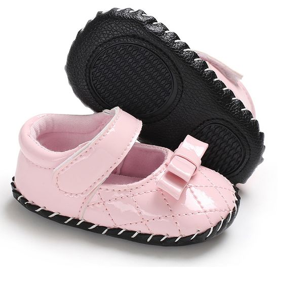 newborn baby girl soft sole leather crib shoes anti-slip sneaker prewalker 0-18m, Black
newborn baby girl soft sole leather crib shoes anti-slip sneaker prewalker 0-18m, Black