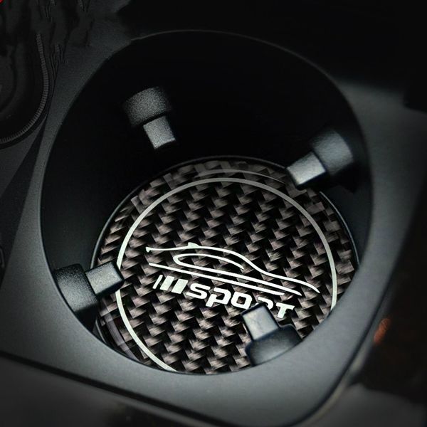 Carbon fiber Car Water Cup Holder Pad 2pcs for BMW 1/2/3/4/5/7 series X3X4X5X6 F models interior accessories
Carbon fiber Car Water Cup Holder Pad 2pcs for BMW 1/2/3/4/5/7 series X3X4X5X6 F models interior accessories