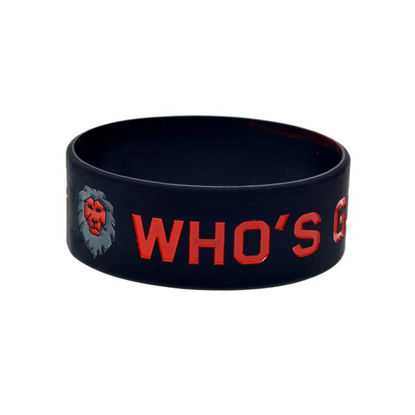 50pcs who is gonna sme 1 inch wide silicone rubber bracelet size for promotion gift, Black
50pcs who is gonna sme 1 inch wide silicone rubber bracelet size for promotion gift, Black