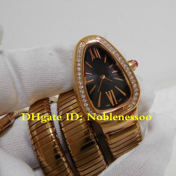 3 color in original box ladies luxury watch turbogas serpenti rose gold diamond bezel black dial quartz womens watch ladies watches, Slivery;brown
3 color in original box ladies luxury watch turbogas serpenti rose gold diamond bezel black dial quartz womens watch ladies watches, Slivery;brown