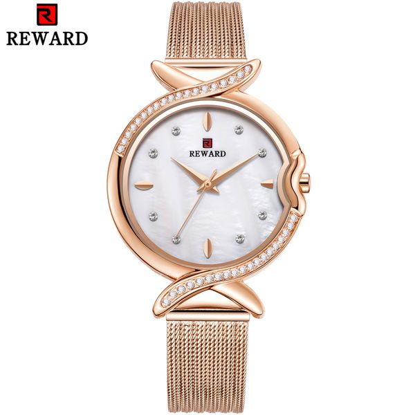 women's fashion watches reward rose gold full steel quartz watch ladies dress jewelry for women gifts wristwatches, Slivery;brown
women's fashion watches reward rose gold full steel quartz watch ladies dress jewelry for women gifts wristwatches, Slivery;brown