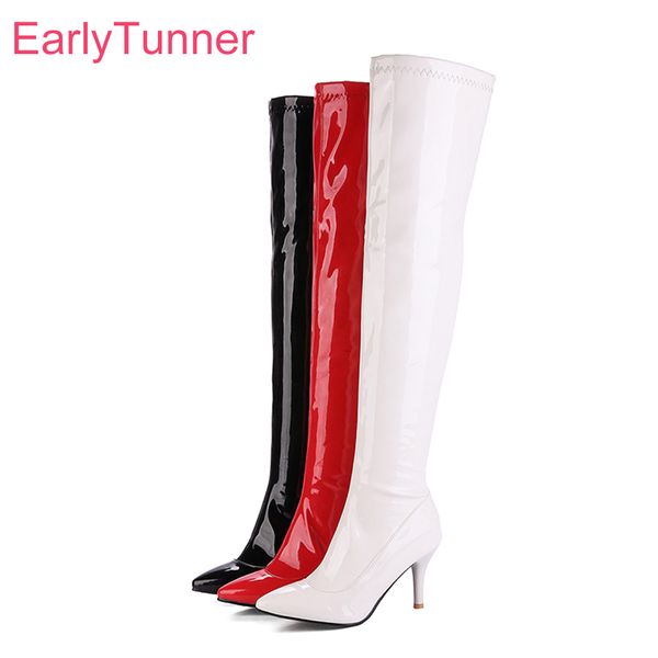 brand new winter glossy black red women thigh high boots lady dance pole shoes et72 high heel plus big size 10 32 43 46
brand new winter glossy black red women thigh high boots lady dance pole shoes et72 high heel plus big size 10 32 43 46